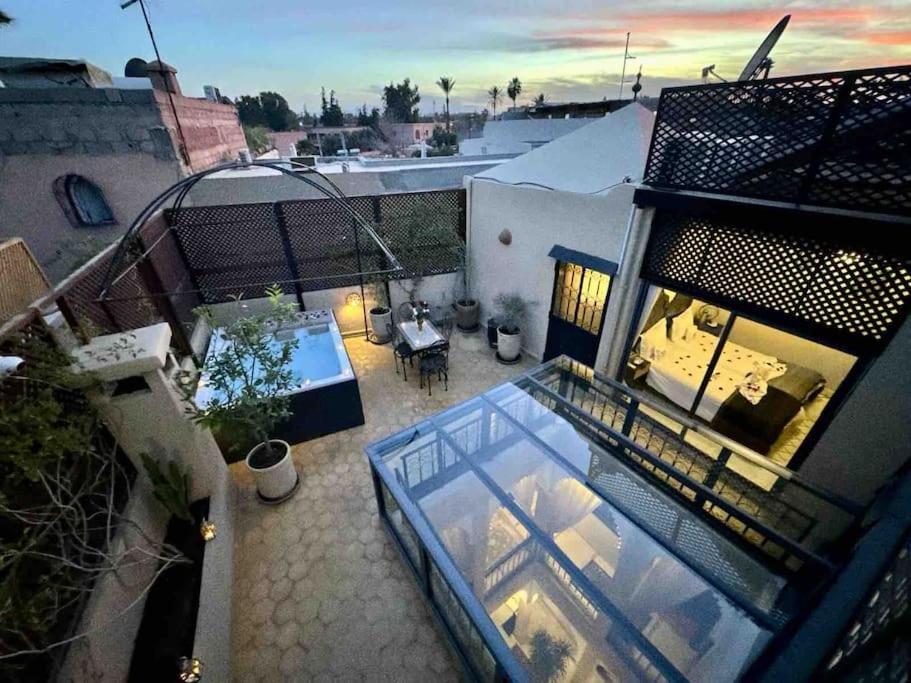 Riad Art De Vivre Avec Jacuzzi Marrakesh Exteriör bild
