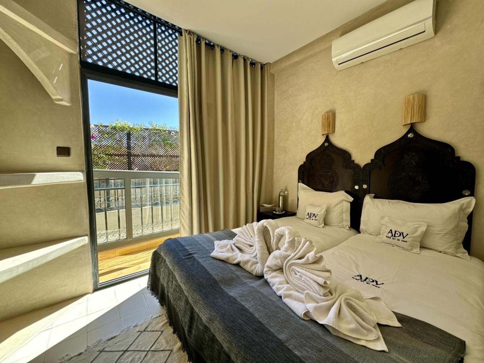 Riad Art De Vivre Avec Jacuzzi Marrakesh Exteriör bild