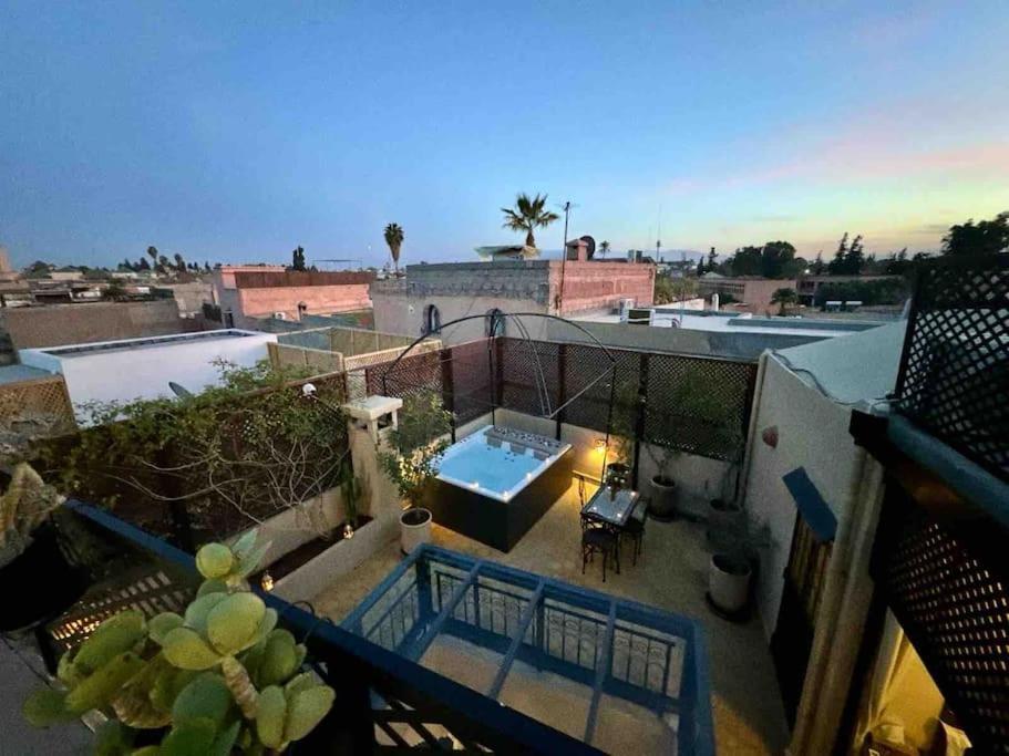 Riad Art De Vivre Avec Jacuzzi Marrakesh Exteriör bild