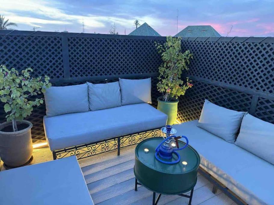Riad Art De Vivre Avec Jacuzzi Marrakesh Exteriör bild